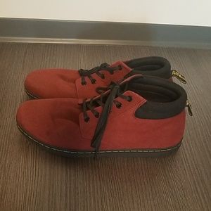 Doc Martin red chukka boots